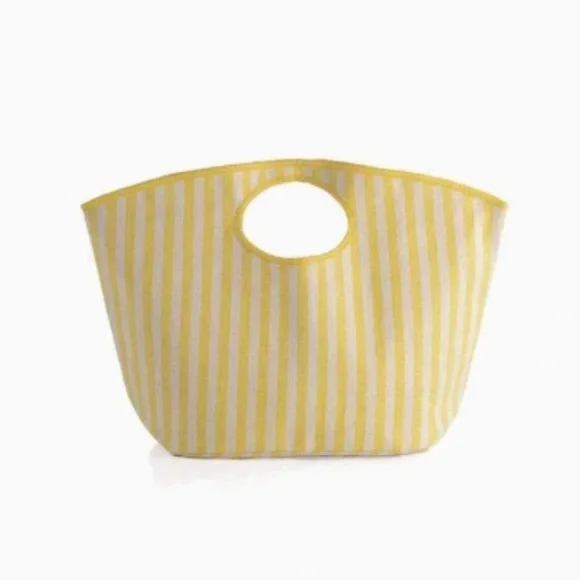 Shiraleah Lolita Striped Tote (Yellow) - Picture 2 of 5
